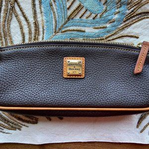 Dooney & Bourke Small Leather Pouch - great for a makeup/cosmetics bag!